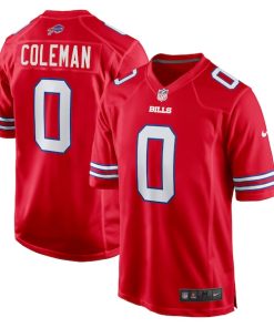 Keon Coleman Buffalo Bills Nike Alternate Game Jersey -  Red/White