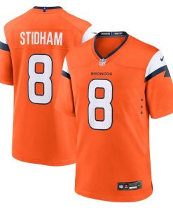 Jarrett Stidham Denver Broncos Nike Team Game Jersey -  Orange