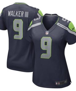 Kenneth Walker III Seattle Seahawks Nike Women's Player Jersey - Navy/Royal