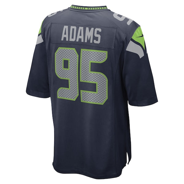 Myles Adams Seattle Seahawks Nike Game Player Jersey - College Navy - Image 2