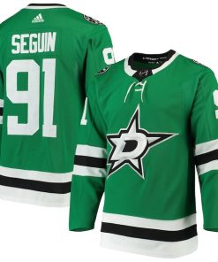 Tyler Seguin Dallas Stars adidas Home Authentic Player Jersey - Kelly Green