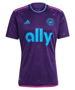Alternative view of Kerwin Vargas Charlotte FC adidas 2023 Crown Jewel Kit Replica Player Jersey - Purple