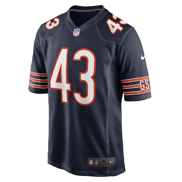 DeMarquis Gates Chicago Bears Nike Game Player Jersey - Navy - Image 2
