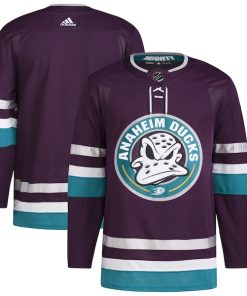 Anaheim Ducks adidas 30th Anniversary Primegreen Authentic Jersey?¨C Purple