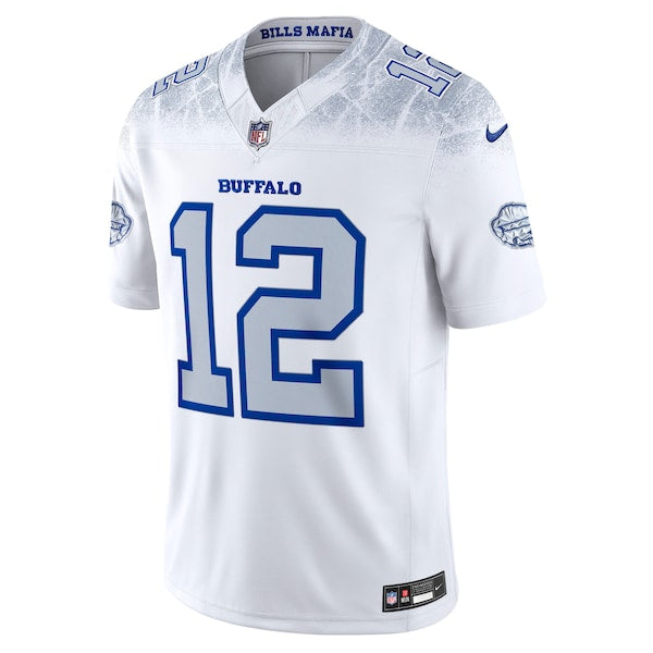 Jim Kelly Buffalo Bills Nike 2025 Rivalries Collection Retired Player Limited Jersey - White - Image 2