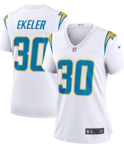 Austin Ekeler Los Angeles Chargers Nike Women's Game Jersey - White/Navy/Royal