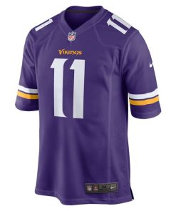 Alternative view of David Blough Minnesota Vikings Nike Home Game Player Jersey - Purple