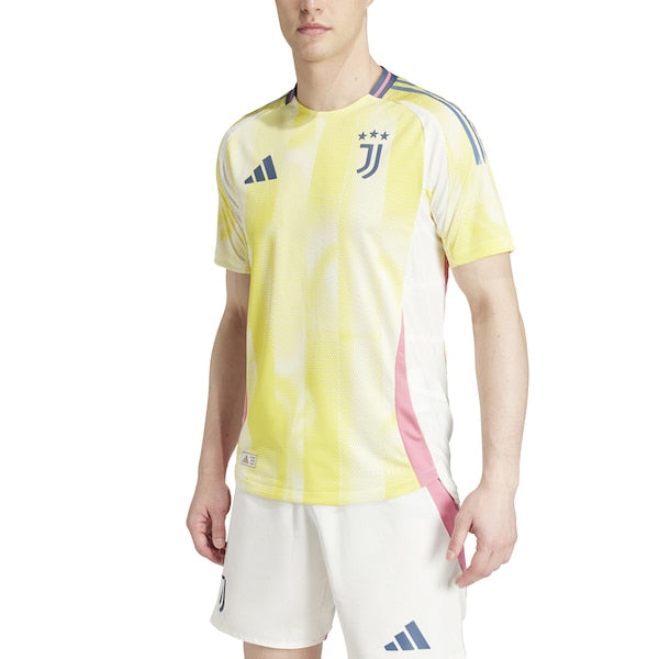 Juventus adidas 2024/25 Away Authentic Jersey - Yellow - Image 4