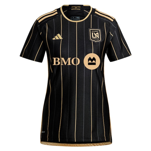 Denis Bouanga LAFC adidas Women's 2024 Primary Replica Player Jersey - Black - Image 2