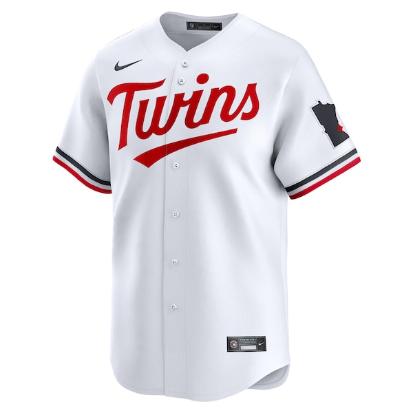 Minnesota Twins Nike Home Limited Jersey - White - Image 2