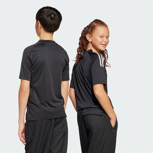 Charlotte FC adidas Youth 2025 Fortress Kit Replica Jersey - Black - Image 3