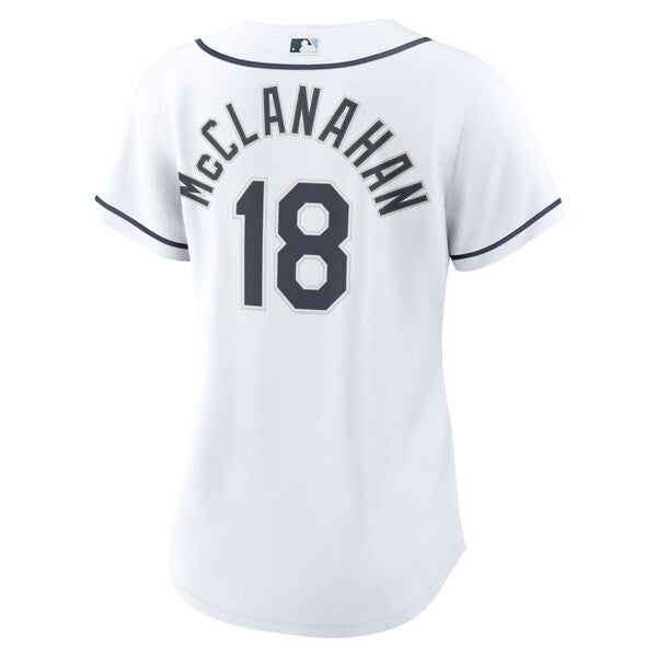 Shane McClanahan Tampa Bay Rays Nike Women's Home Replica Jersey - White - Image 3