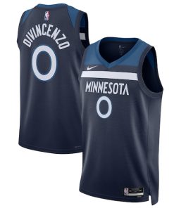 Donte DiVincenzo Minnesota Timberwolves Nike Unisex Swingman Player Jersey - Icon Edition - Navy