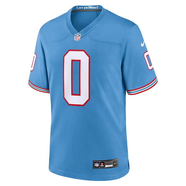 Calvin Ridley Tennessee Titans Nike Youth Alternate Game Jersey - Light Blue - Image 2