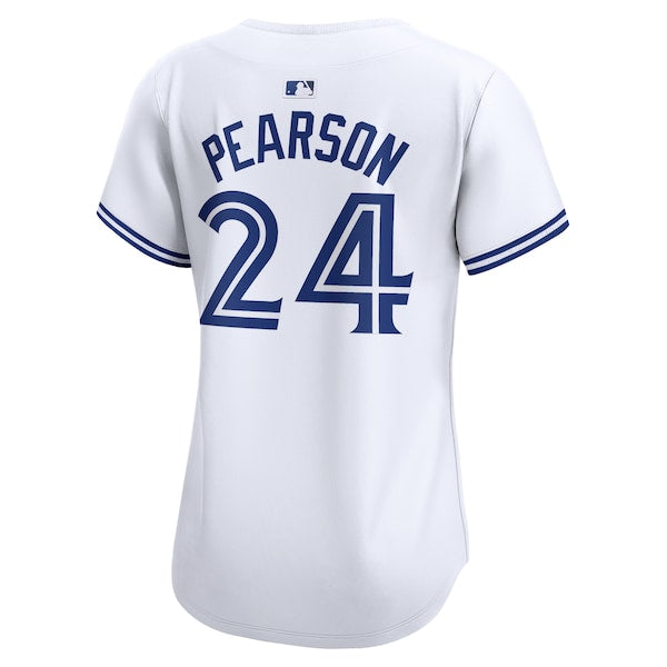 Nate Pearson Toronto Blue Jays Nike Women's Home Limited Player Jersey - White - Image 3