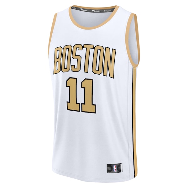 Payton Pritchard Boston Celtics 2025/26 City Edition Fast Break Jersey - White - Image 2