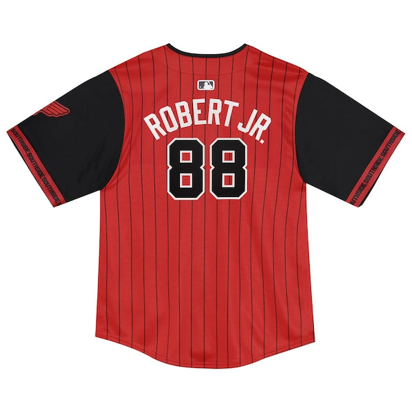 Luis Robert Jr. Chicago White Sox Toddler City Connect 2025 Limited Player Jersey - Red/Black - Image 3