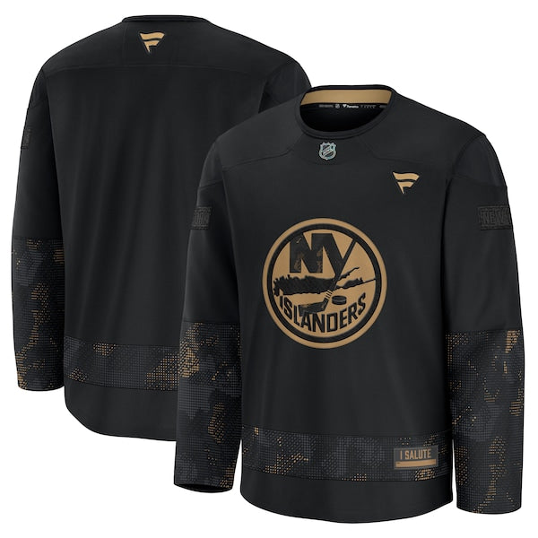 New York Islanders 2024 Military Appreciation Practice Jersey - Black