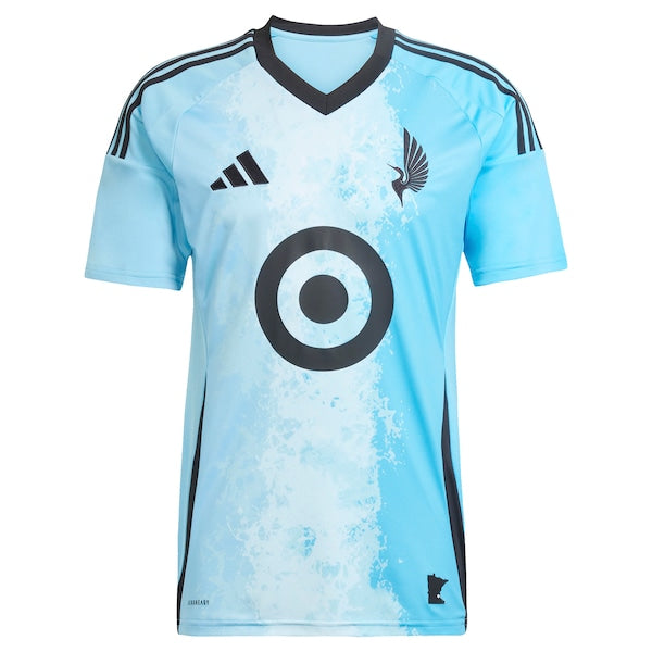 Jeong Sang-bin Minnesota United FC adidas 2025 CONVERGENCE Replica Player Jersey - Blue - Image 2
