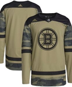 Boston Bruins adidas Military Appreciation Team Authentic Practice Jersey - Camo