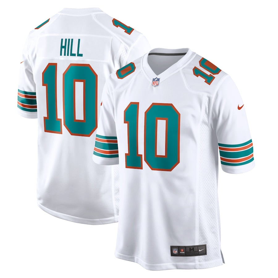 Tyreek Hill Miami Dolphins Nike Game Jersey - Aqua/White - Image 5