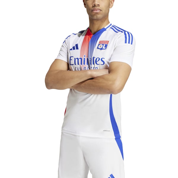 Olympique Lyonnais adidas 2024/25 Home Replica Jersey - White - Image 2