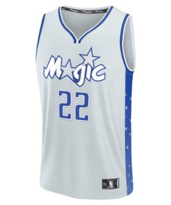 Alternative view of Franz Wagner Orlando Magic  2025/26 City Edition Fast Break Jersey - Silver