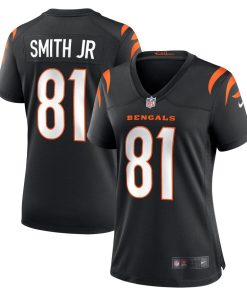 Irv Smith Jr. Cincinnati Bengals Nike Women's Game Jersey - Black