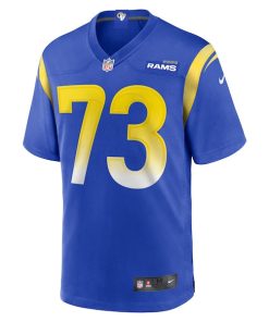 Alternative view of Steve Avila Los Angeles Rams Nike Home Game Jersey - Royal