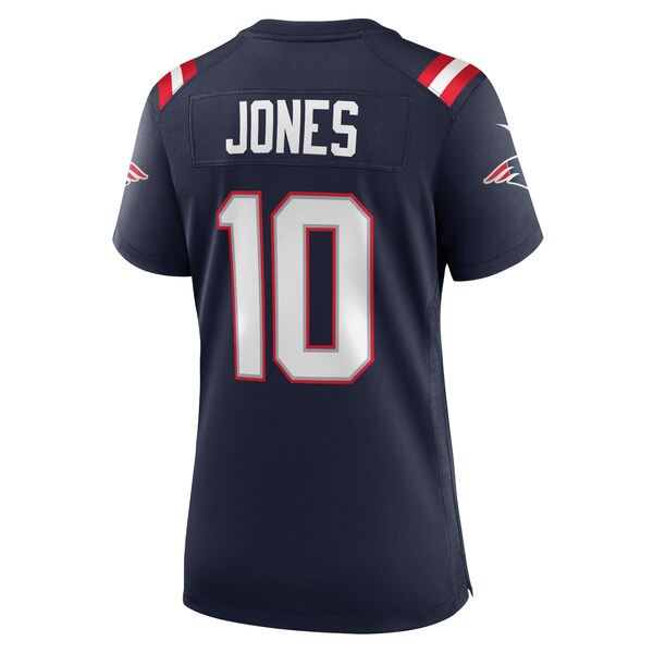 Mac Jones New England Patriots Nike Women's Team Game Jersey - Navy - Image 3