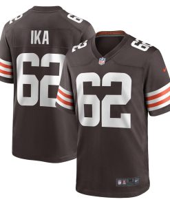 Siaki Ika Cleveland Browns Nike Team Game Jersey -  Brown