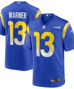Kurt Warner Los Angeles Rams Nike Game Retired Player Jersey - Royal