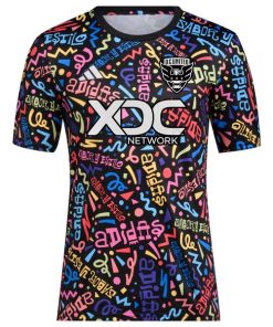 Alternative view of D.C. United adidas 2024 Hispanic Heritage Pre-Match Top - Black