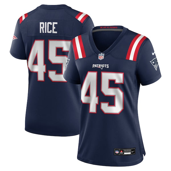 Monty Rice New England Patriots Nike Women's Game Jersey - Navy