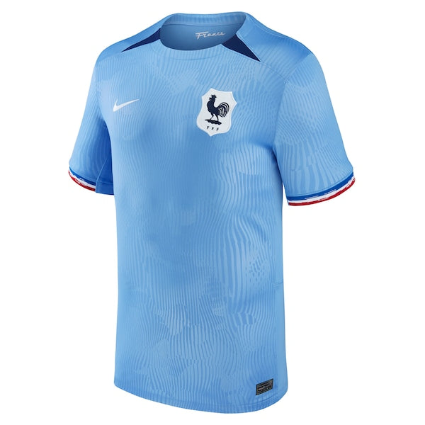 France Women's National Team Nike 2023 Home Stadium Replica Jersey - Blue - Image 2