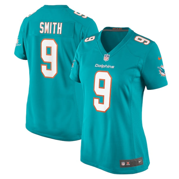 Jonnu Smith Miami Dolphins Nike Women's Game Jersey - Aqua