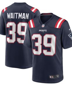 Corliss Waitman New England Patriots Nike Team Game Jersey -  Navy