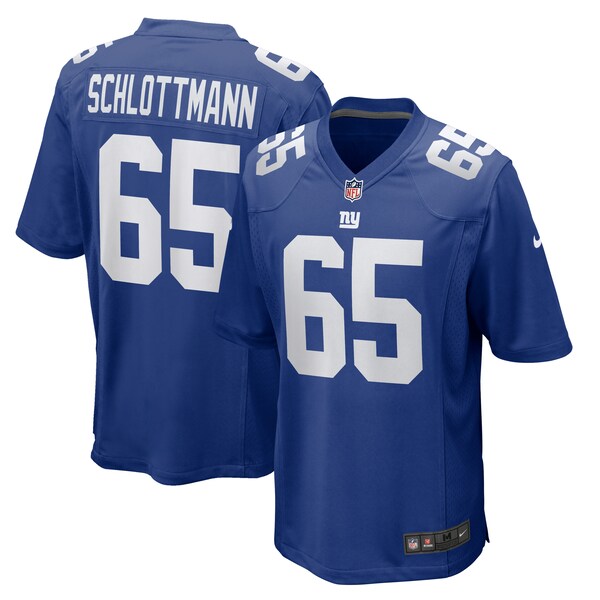 Austin Schlottmann New York Giants Nike Team Game Jersey - Royal