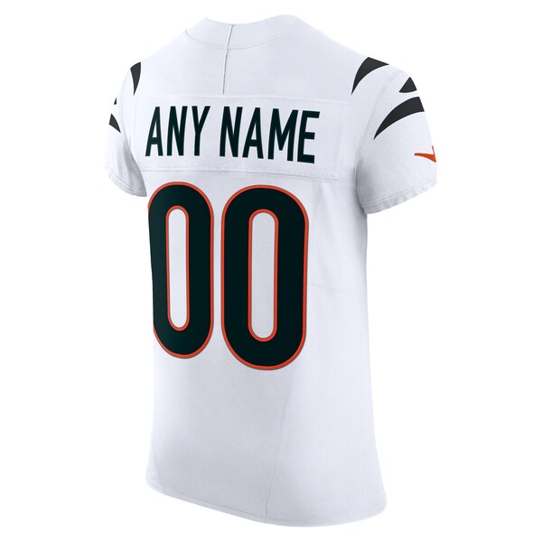 Cincinnati Bengals Nike Vapor F.U.S.E. Elite Custom Jersey - White - Image 3