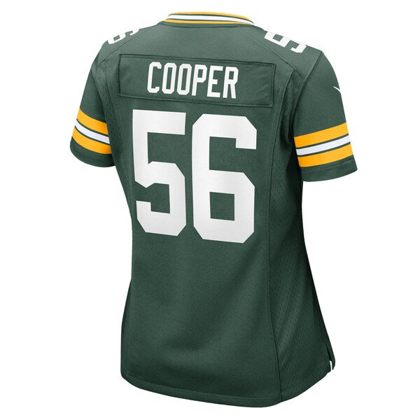 Edgerrin Cooper Green Bay Packers Nike Women's Game Jersey - Green - Image 3