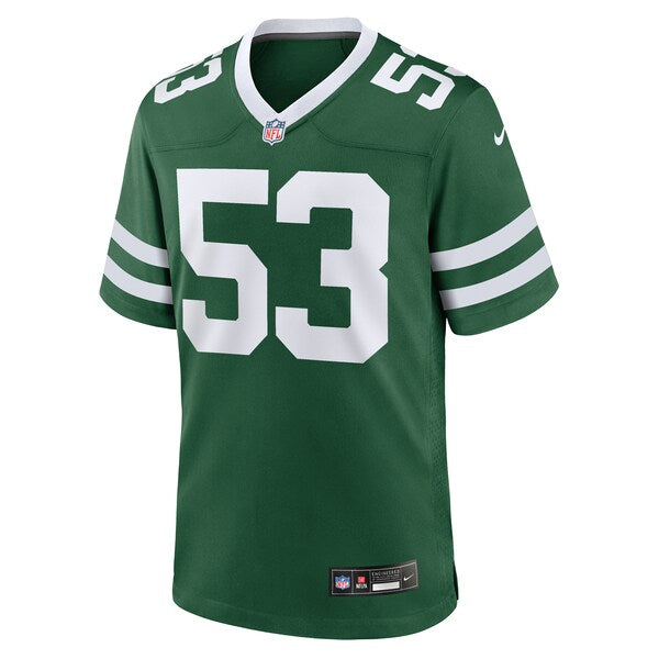 Zaire Barnes New York Jets Nike Team Game Jersey - Legacy Green - Image 2
