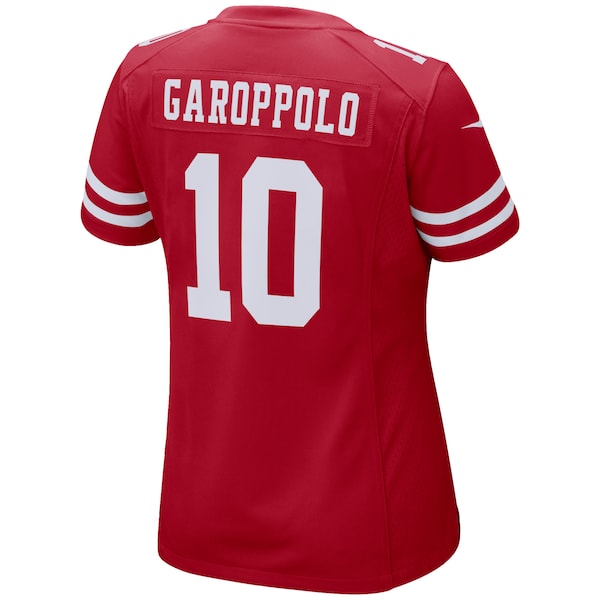 Jimmy Garoppolo San Francisco 49ers Nike Women's Game Player Jersey - Scarlet - Image 3