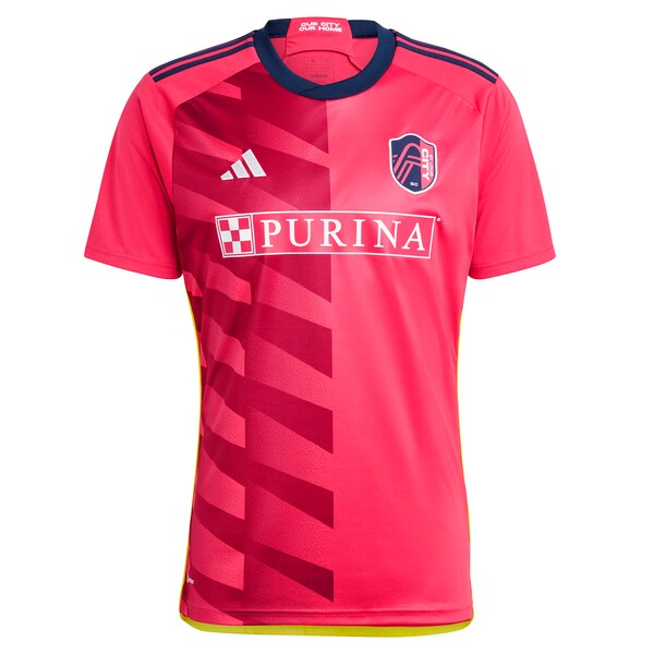 Eduard L?wen St. Louis City SC adidas 2024 CITY Kit Replica Jersey - Red - Image 2