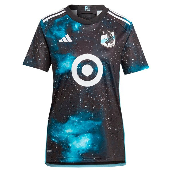 Minnesota United FC adidas Women's 2024 Starry Night Replica Jersey - Black - Image 2