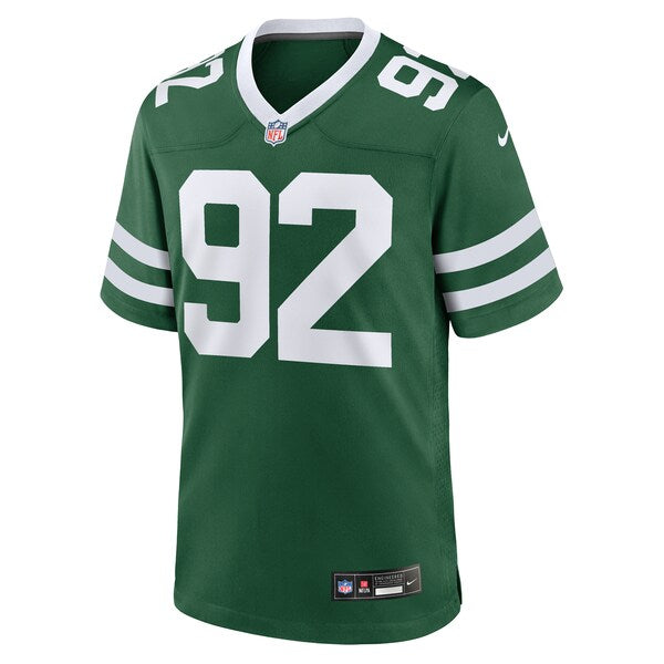 Leki Fotu New York Jets Nike Team Game Jersey - Legacy Green - Image 6