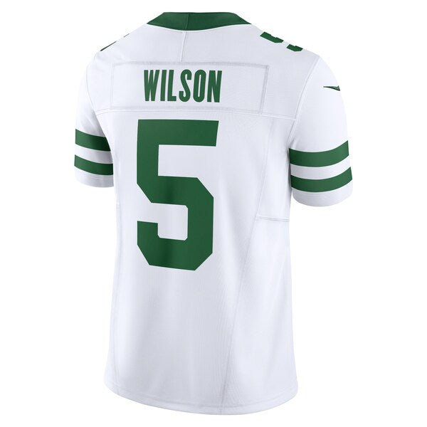 Garrett Wilson New York Jets Nike Vapor F.U.S.E. Limited Jersey - Legacy White/Black - Image 4