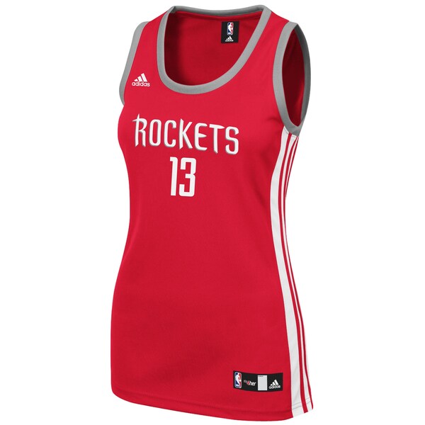 James Harden Houston Rockets adidas Women's Replica Jersey - Red - Image 2