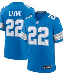 Alternative view of Bobby Layne Detroit Lions Nike Retired Player Game Jersey -  Blue