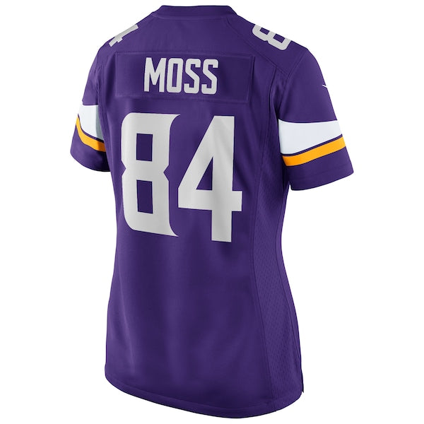 Randy Moss Minnesota Vikings Nike Women's Game Retired Player Jersey - Purple - Image 3
