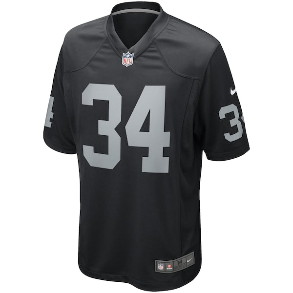 Bo Jackson Las Vegas Raiders Nike Game Retired Player Jersey - Black - Image 2